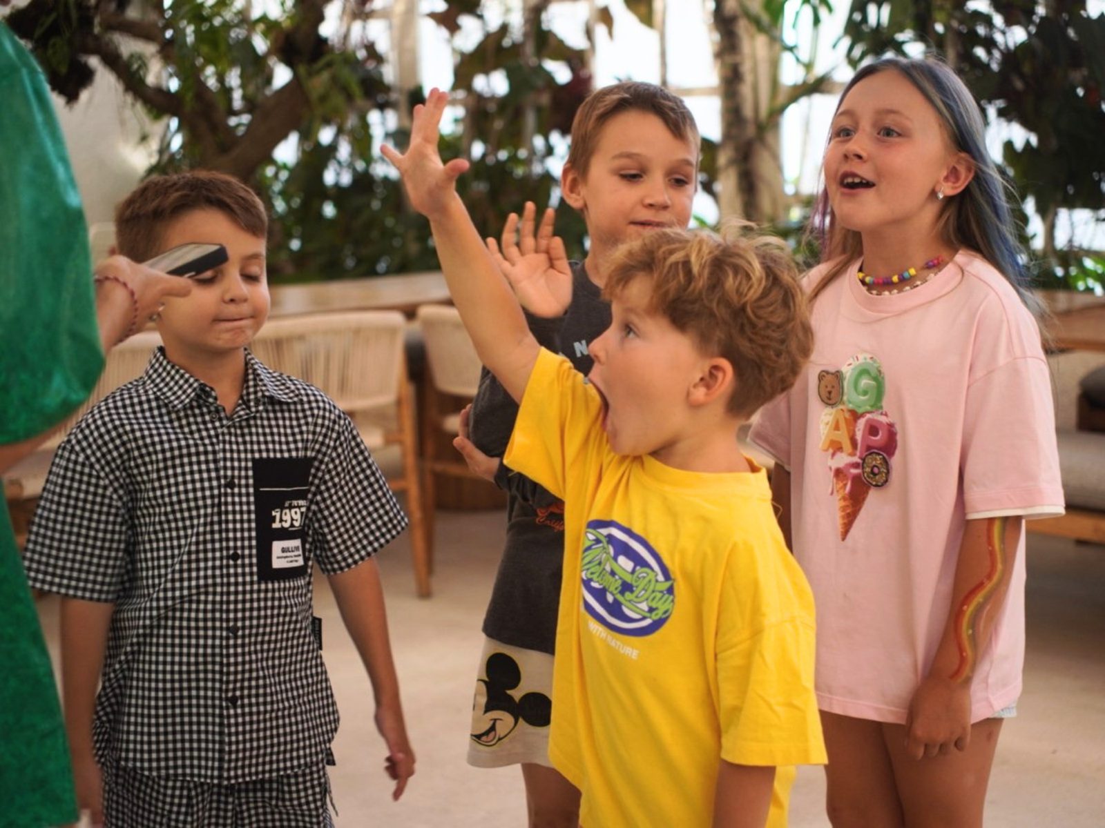 Children playing together
